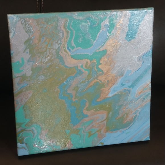 Original Acrylic Painting - TROPICAL DREAM, Designs By Sandy,12x12 - Picture 2 of 13